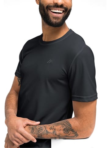 Maier Sports Koszulka funkcyjna "Walter" w kolorze czarnym