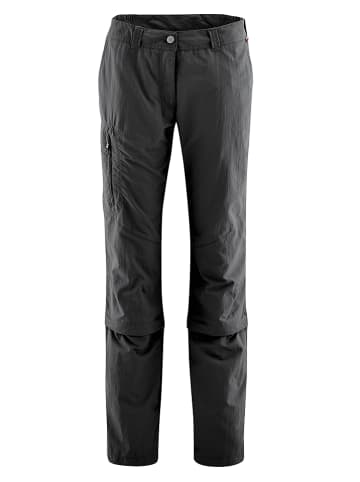 Maier Sports Spodnie funkcyjne Zipp-off "Fulda" w kolorze czarnym
