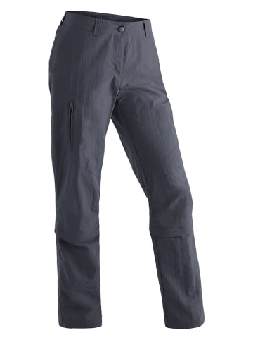 Maier Sports Zipp-Off-Funktionshose "Fulda" in Anthrazit