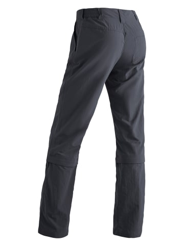 Maier Sports Zipp-Off-Funktionshose "Fulda" in Anthrazit