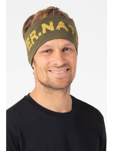 super.natural Stirnband in Khaki/ Bunt