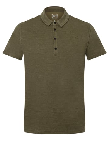 super.natural Poloshirt in Khaki