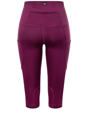 super.natural Legginsy sportowe w kolorze fioletowym