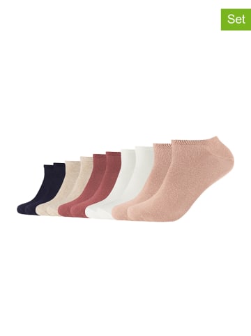 s.Oliver 10er-Set: Socken in Rosa/ Weiß/ Schwarz