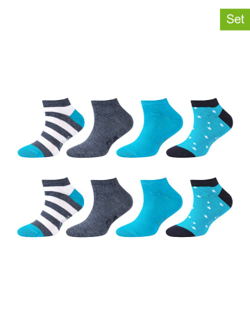s.Oliver 8er-Set: Socken in Blau