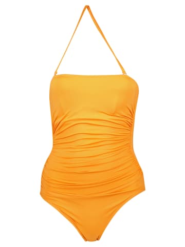 Guillermina Baeza Strój kąpielowy w kolorze pomarańczowym