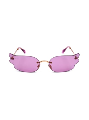 Jimmy Choo Damskie okulary przeciwsłoneczne w kolorze złoto-fioletowym