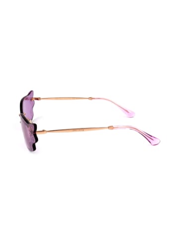 Jimmy Choo Damskie okulary przeciwsłoneczne w kolorze złoto-fioletowym