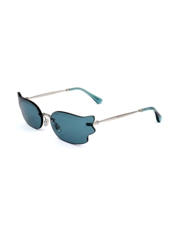 Jimmy Choo Dameszonnebril blauw-zilverkleurig