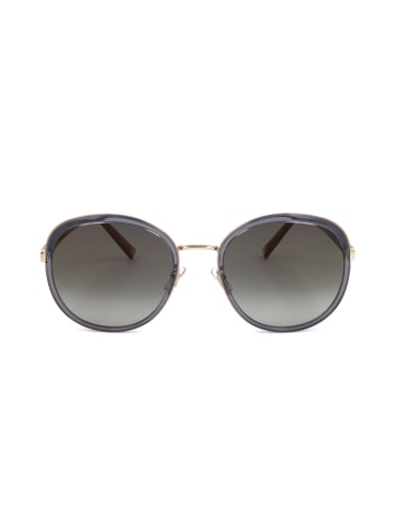 Givenchy Damskie okulary przeciwsłoneczne w kolorze złoto-fioletowo-szarym