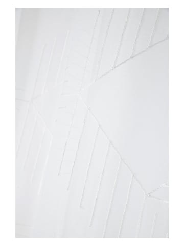STOF France Zasłona "Quadro" w kolorze białym - 260 x 140 cm