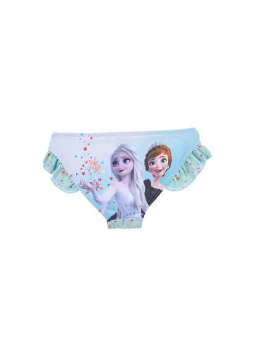 Disney Frozen Figi-bikini "Kraina Lodu" w kolorze turkusowym