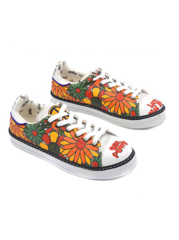Goby Leder-Sneakers in Bunt