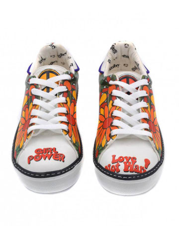 Goby Leder-Sneakers in Bunt