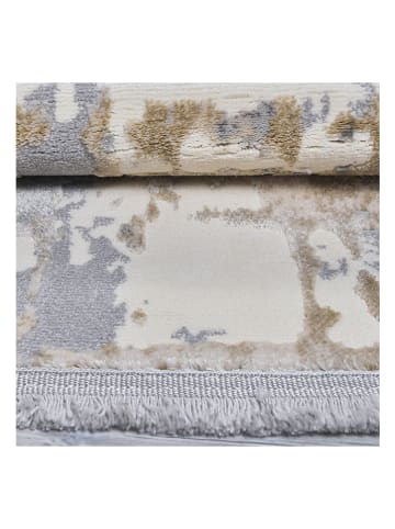 ABERTO DESIGN Laagpolig tapijt "Notta 1100" grijs/beige