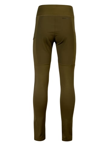 Halti Funktionsleggings "Pallas" in Oliv