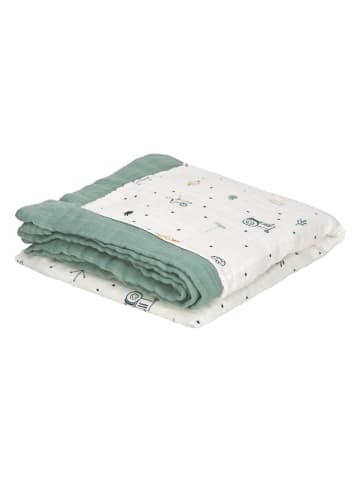 Lässig Kruipdeken "Garden Explorer Tractor" groen - (L)100 x (B)100 cm