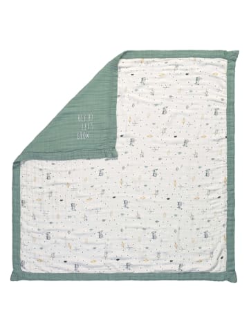 Lässig Kruipdeken "Garden Explorer Tractor" groen - (L)100 x (B)100 cm