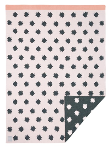 Lässig Kuscheldecke "Little Chums Stars" in Rosa - (L)100 x (B)75 cm