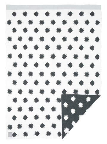 Lässig Kuscheldecke "Little Chums Stars" in Weiß - (L)100 x (B)75 cm