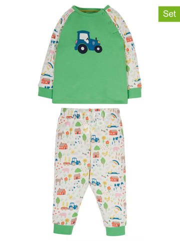 Frugi 2er-Set: Pyjama "Life At The Farm" in Bunt