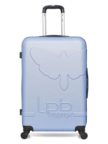 Les P´tites Bombes Hardcase-trolley "Norine-A" lichtblauw - (B)44 x (H)70 x (D)29 cm