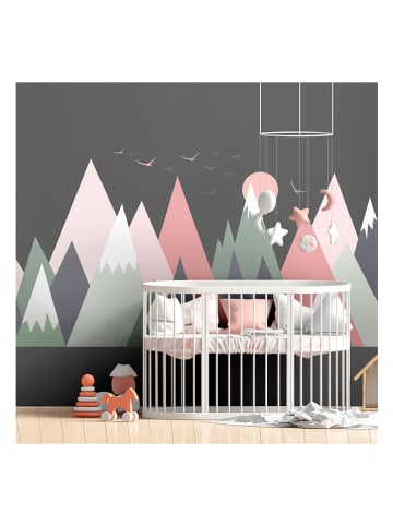 Ambiance Wandtattoo "Giant scandinavian mountains girlyka"