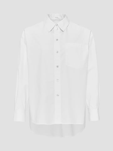 OPUS Bluzka "Farido" w kolorze białym