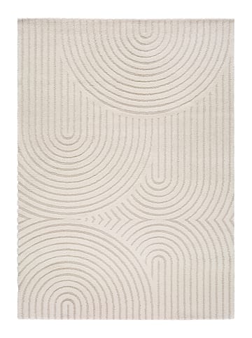 Atticgo Kurzflor-Teppich "Yen" in Creme/ Bunt