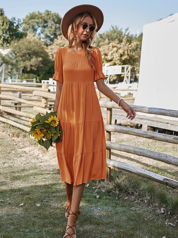 Pretty Summer Kleid in Orange