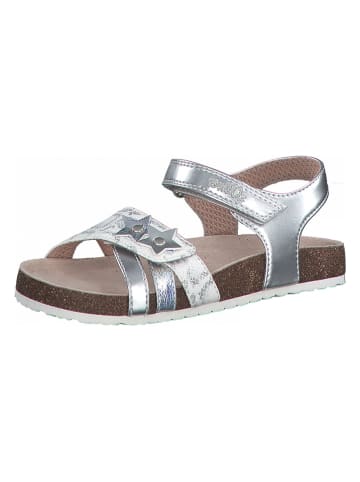 s.Oliver Sandały w kolorze srebrnym