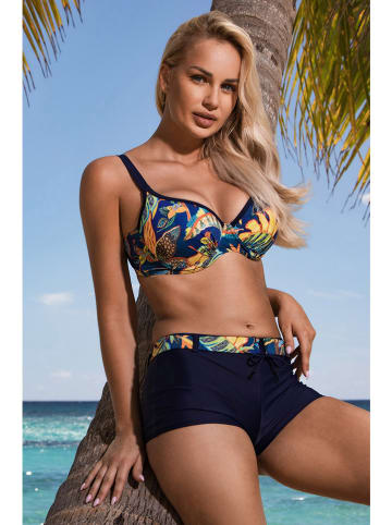 Aquarilla Bikini in Dunkelblau/ Bunt