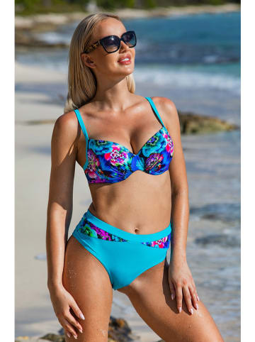 Verano Bikini turquoise/meerkleurig
