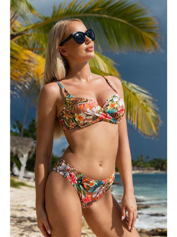 Verano Bikini w kolorze jasnobrązowym ze wzorem