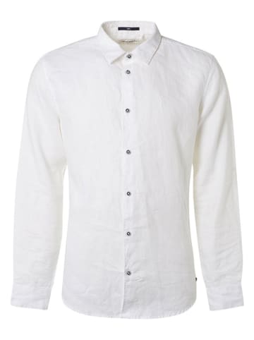 No Excess Leinen-Hemd - Regular fit - in Weiß