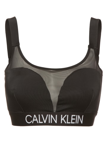 Calvin Klein Biustonosz bikini w kolorze czarnym