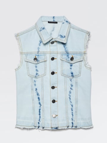 Sisley Spijkergilet lichtblauw