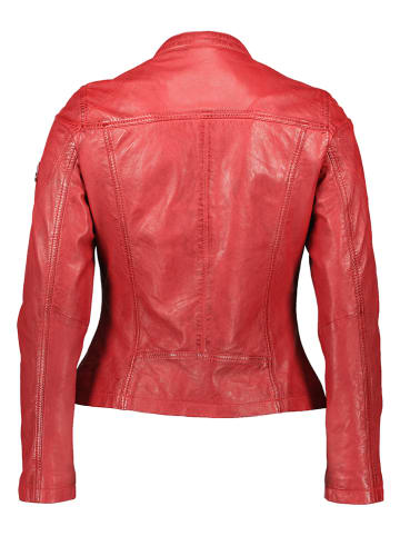 HIS Lederjacke in Rot