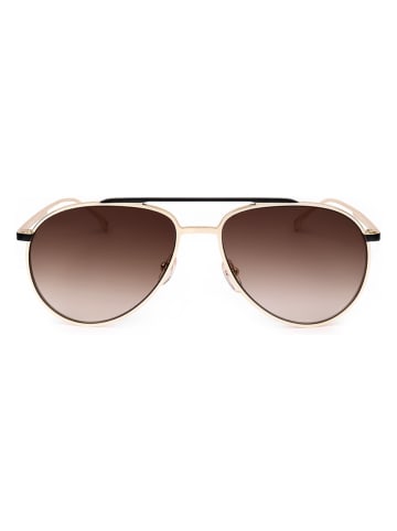 Karl Lagerfeld Herenzonnebril goudkleurig/bruin