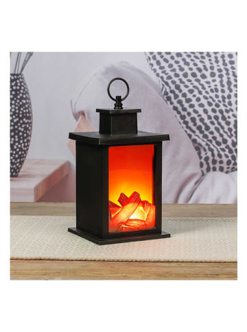 Nordheim Ledlantaarn met openhaard-effect - (B)14 x (H)25 x (D)14 cm