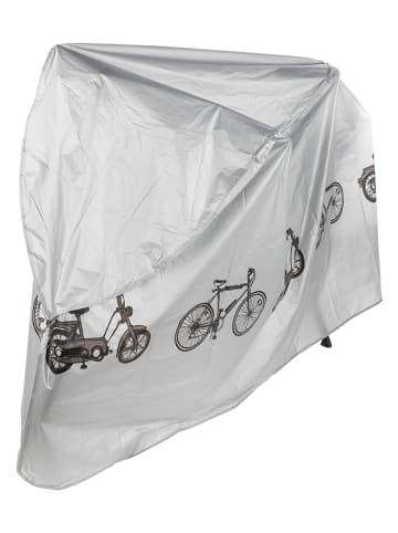 Profiline Pokrowiec rowerowy w kolorze jasnoszarym ze wzorem  - (D)110 x (S)200 x (W)70 cm