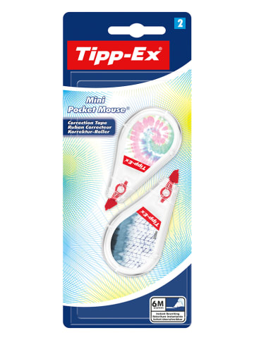 TippEx Correctieroller " Tipp-Ex - Mini Pocket Mouse" - 2 stuks à 6 m
