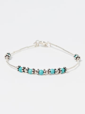 AMAZONIA Zilveren armband "Newal" met edelsteen
