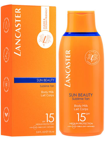 Lancaster Sonnenschutzmilch "Sun Beauty" - LSF 15, 175 ml