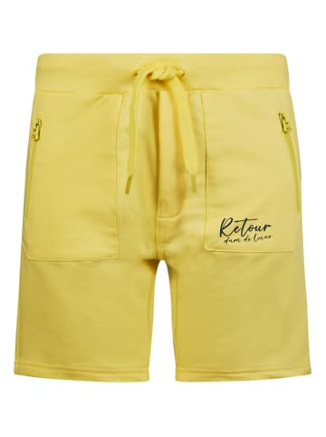 Retour Sweatshorts "Winsor" in Gelb