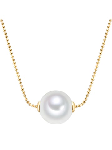 Yamato Pearls Vergold. Halskette mit Perle - (L)42,5 cm