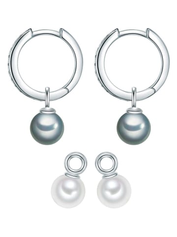 Perldesse Kolczyki-kreole z perłami