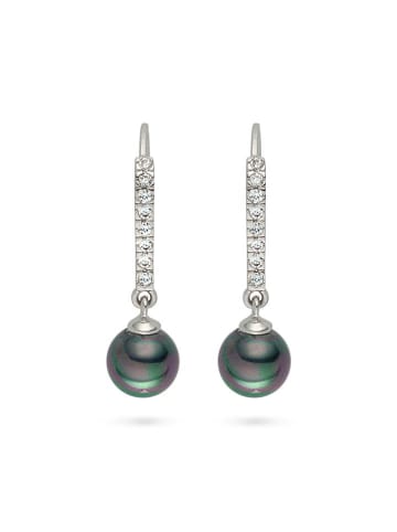 Pearls of London Kolczyki-kreole z perłami