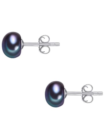 The Pacific Pearl Company Parel-oorstekers donkerblauw