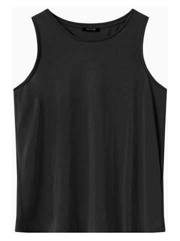 orsay Top sportowy w kolorze czarnym